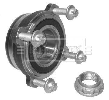 BORG & BECK Комплект подшипника ступицы колеса BWK732